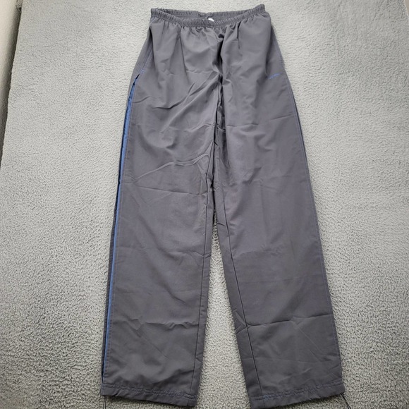 Reebok Pants Mens XL Gray Jogger Outdoors‎ Running Adjustable Cuff Logo Stretch - Picture 1 of 14